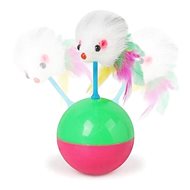 APT Cat toy mouse with feathers - Cat Toy