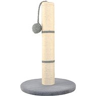 Nuxie XT1016 Scratching post with toy 45 cm, grey - Cat Scratcher