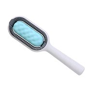Alum 3-in-1 Silicone Brush for Hair Care Green - Cat Brush
