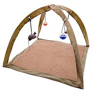 4cats Playing and clinking mat for cats beige - Pet Bed
