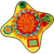 Excellent Sniffing rug yellow 48 × 48 cm - Snuffle Mat