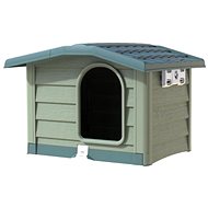 BAMA Doghouse plastic GRL, green, large - Dog Kennel