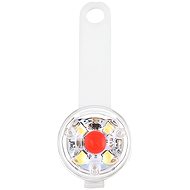 Verk 19437 Illuminated round LED collar tag white - Collar Light