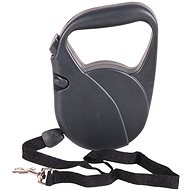 DOCHTMANN Self-retracting dog leash black 5 m - Leash