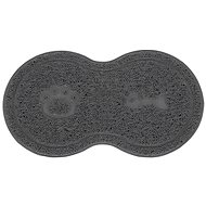 Purlov 24088 Pet bowl mat 45 × 26 cm, grey - Pet Bowl Placemat
