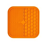 Nuxie Licking mat square orange - Lick Mat