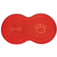 Nuxie Pet bowl mat 46 × 25 cm red - Pet Bowl Placemat