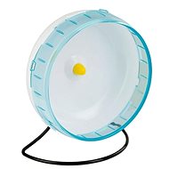 Kerbl Carousel for hamsters, small rodents plastic, turquoise, 20 cm - Wheel for Rodents