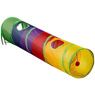 Nuxie 2575 Cat tunnel 120 cm, multicoloured - Cat Toy