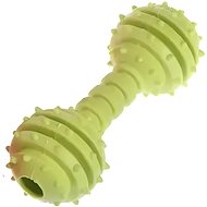 PRONETT Rubber teether for dog with bell green - Dog Toy