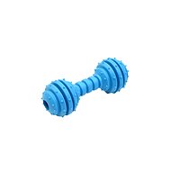 PRONETT Rubber dog chew toy with bell blue - Dog Toy