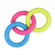 PRONETT Rubber toy for dog - connected circles - Dog Toy