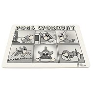 Ferribiella DOGS WORKDAY Dish Mat - Pet Bowl Placemat
