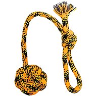 Trixie Throwable cotton rope with ball HipHop ROPE - Dog Toy