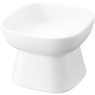 Yamazaki Ceramic pet bowl Tower 1779, white - Cat Bowl
