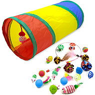 ZOOO 24-piece cat toy set with tunnel - Cat Toy