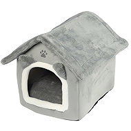 Purlov 25706 Cat bed 39 × 38 × 35 cm, grey - Pet Bed