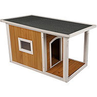 DOCHTMANN Modern wooden kennel 98 × 58 × 58 cm - Dog Kennel