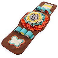 ZOOTED Sniffing rug brown 80 × 29 cm - Snuffle Mat