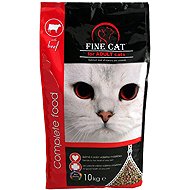 FINE CAT Granules for cats with beef 10 kg - Cat Kibble