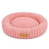 Dogeste Round Plush Dog Bed XL 90cm, Pink - Pet Bed