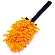 Squeaky critters, Mini mop drag, orange - Dog Toy