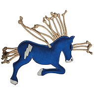 Animall horse toy large 28×29cm - Dog Toy