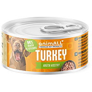 animALL 10× Turkey cubes 80g - Canned Dog Food