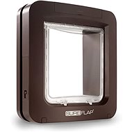 Dvířka SureFlap s mikročipem pro psy - hnědá - Dvířka pro psy