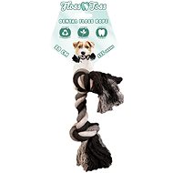 Floss Boss Dental cotton rope - 2 knots / 30 cm - Dog Toy