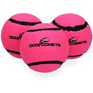 Dog Comets Starlight floating tennis ball 3 pcs pink - Dog Toy Ball