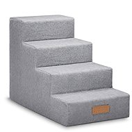 Dogeste dog steps grey classic 4 steps - Steps for Dogs