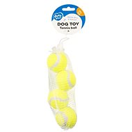 Duvo+ Yellow tennis balls - diameter 4 cm / 4 pcs - Dog Toy Ball