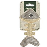 DUVO+ Canvas catnip cat toy herringbone brown/grey 1 pc 14 × 8 × 2 cm - Cat Toy