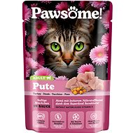 Pawsome! Adult with turkey meat 85 g - Cat Food Pouch