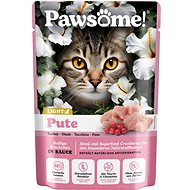 Pawsome! Adult light with turkey meat 85 g - Cat Food Pouch