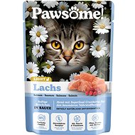Pawsome! Adult light with salmon 85 g - Cat Food Pouch