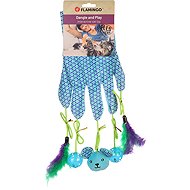 Flamingo Marion gloves blue - Interactive Cat Toy