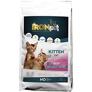 IRONpet Cat Kitten Beef 12 kg - Kibble for Kittens