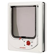Kerbl Cat Mate 4-way Cat-Flap, magnetic white - Cat Door