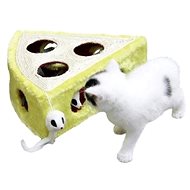 Kerbl Cheesy, sisal cheese with mouse - Cat Toy