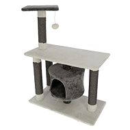 Kerbl Jade Darklight 96 × 70 × 35 cm, grey/white - Cat Scratcher