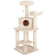 Kerbl Zirkonia corner 50 × 50 × 130 cm, beige - Cat Scratcher