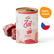 KittyCare Zuii Beef muscle cubes 400 g - Canned Food for Cats