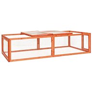 VidaXL Rabbit hutch, 183 × 90 × 46,5 cm, solid fir wood - Rabbit Hutch