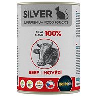 IRONpet Silver Cat Hovězí 100% 400 g - Konzerva pro kočky