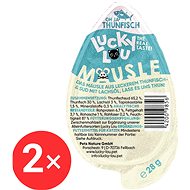 Lucky Lou Mäusle tuňák 2 × 28 g - Pamlsky pro kočky