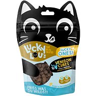 Lucky Lou Lucky Ones Cubes chicken and deer 80 g - Cat Treats