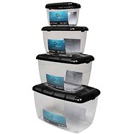 EBI Small rodent crate 19 × 12 × 13,5 cm black S - Transport Box for Rodents