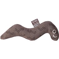 Kiwi Walker 4elements Plush Worm, Earth brown - Dog Toy